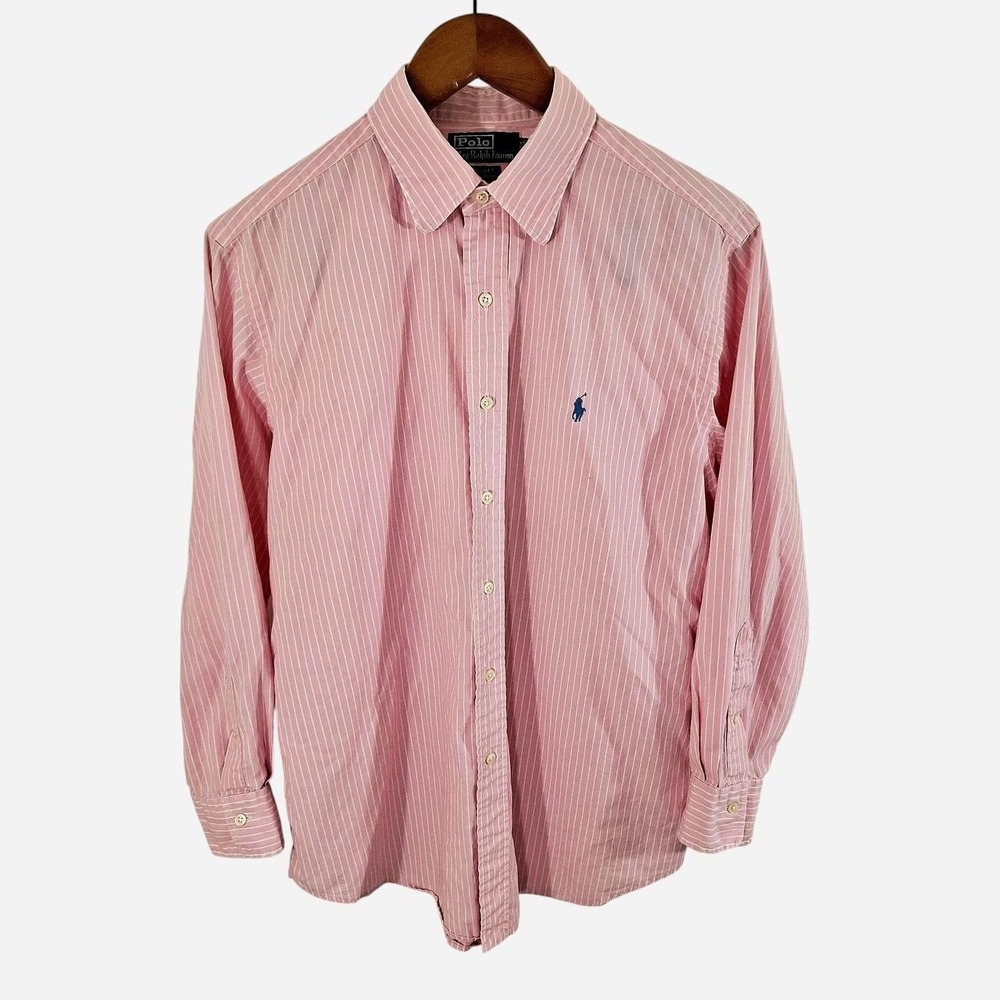 Vintage Polo Ralph Lauren "Alcott" Striped Button-Down Shirt